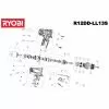 Ryobi RCD12011L UK Spare Parts List Type: 5133001157